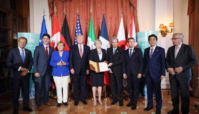 Fake news maratón Donalda Trumpa pokračoval aj na stretnutí G7